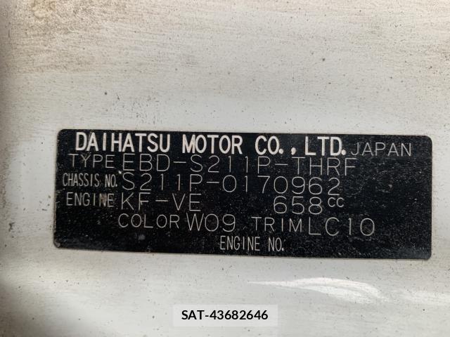 Daihatsu HIJET TRUCK 2012-02 7358067-23