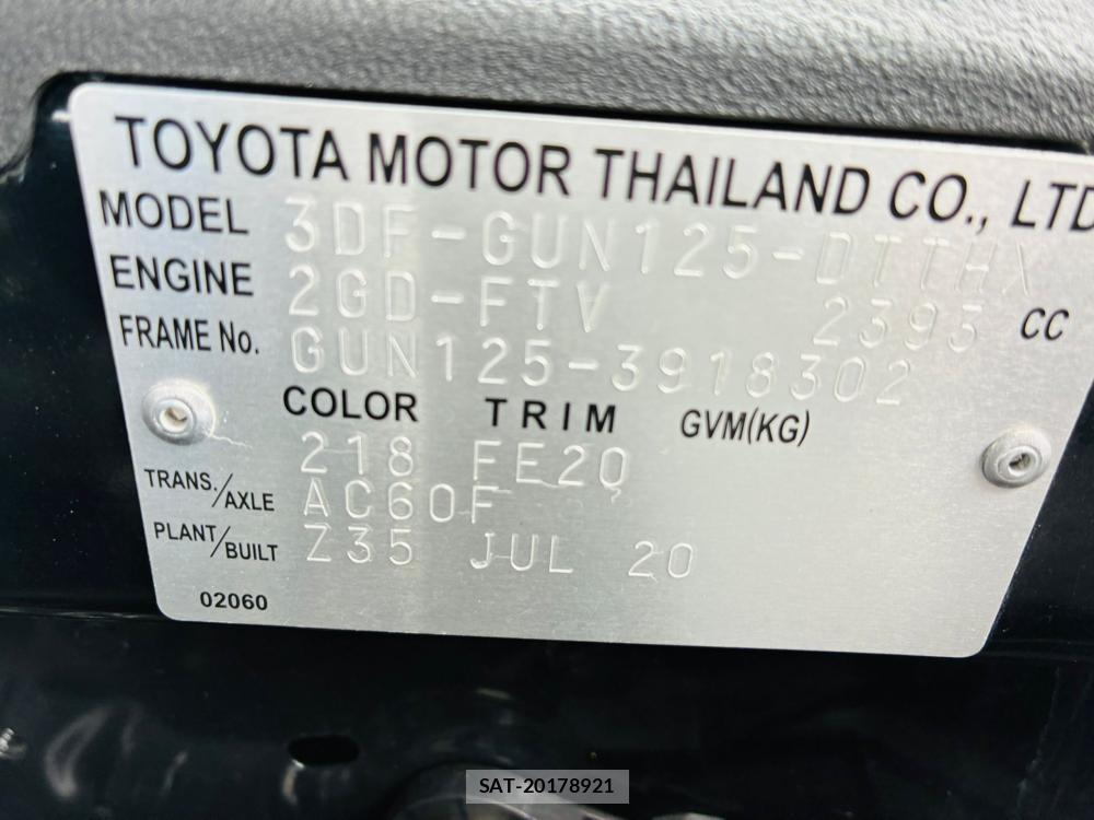 Toyota HILUX 2020-10 7020604-37