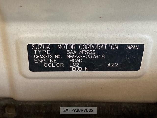 Suzuki HUSTLER 2022-05 8314808-25
