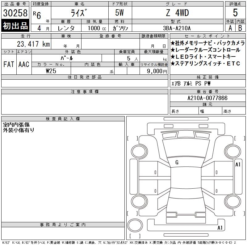 Toyota RAIZE 2024 737219-2