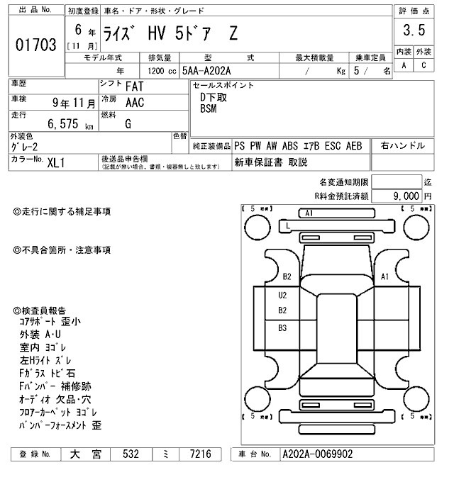 Toyota RAIZE 2024 1357177-2