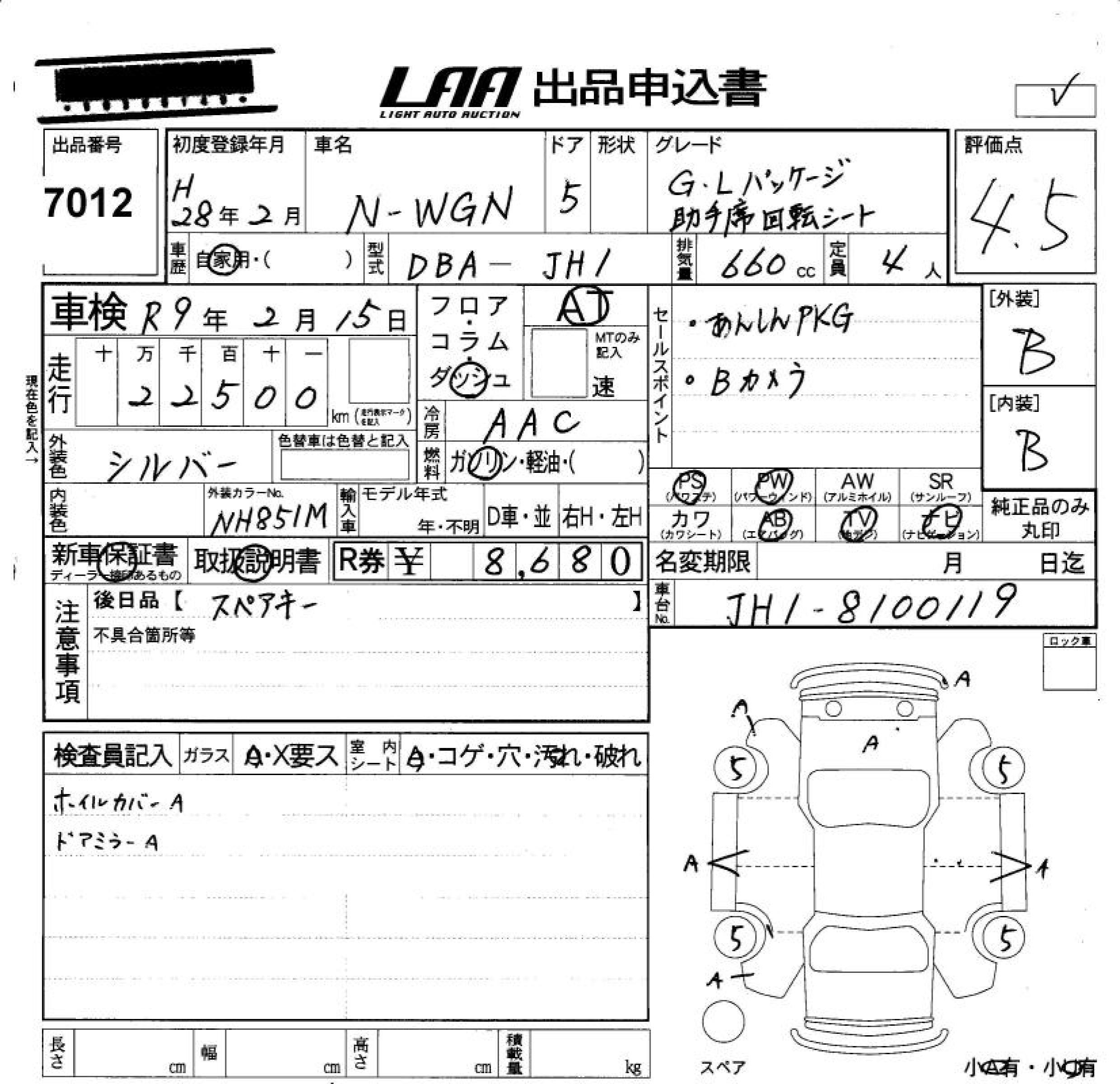 Honda N-WGN 2016 6941418-3