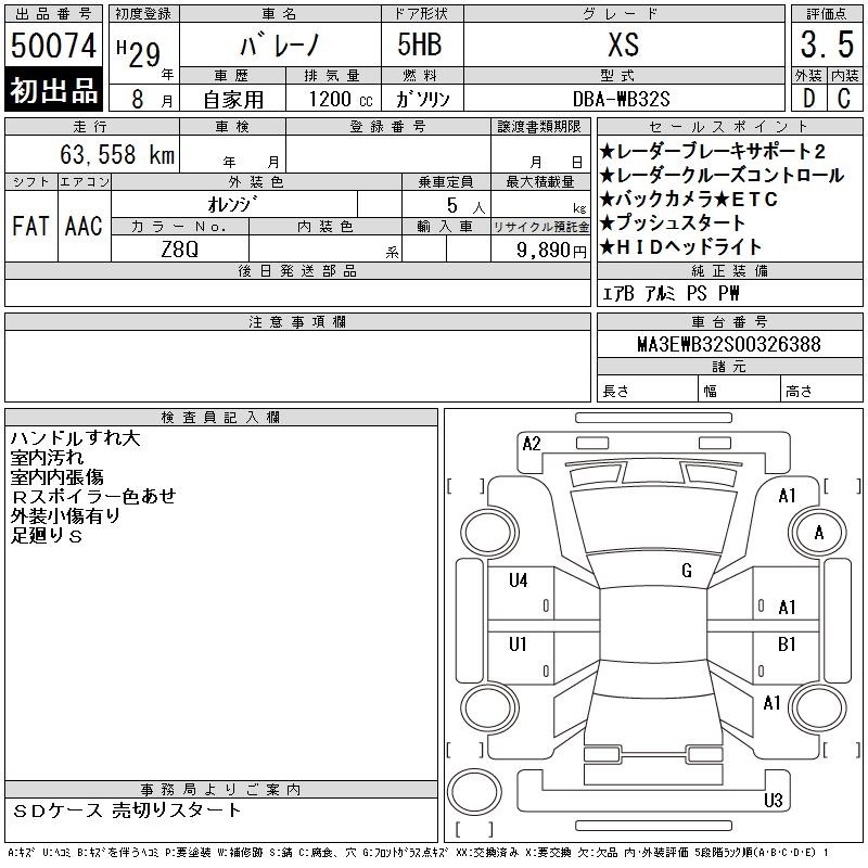 Suzuki BALENO 2017 7062061-2