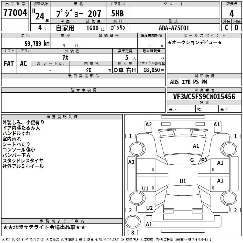 Peugeot 207 2012 7082304-2