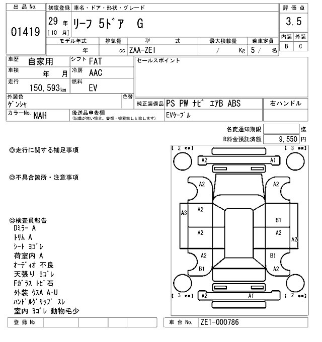 Nissan LEAF 2017 7084880-2
