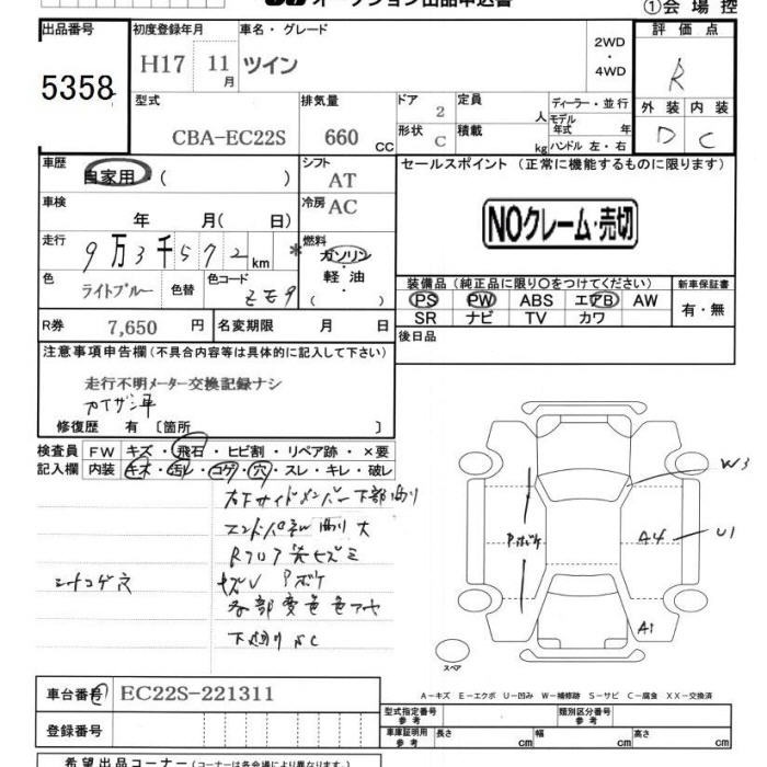 Suzuki TWIN 2005 7105528-2