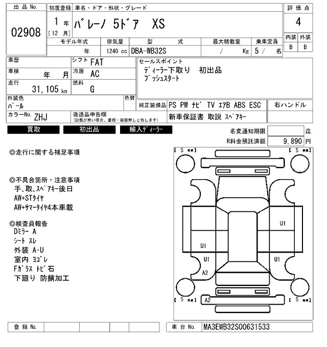 Suzuki BALENO 2019 7113615-2