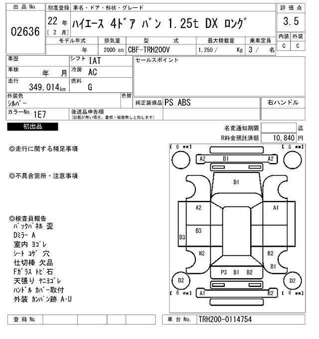 Toyota HIACE VAN 2010 7112504-2