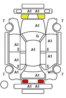 Nissan TEANA 2018 7136900-3