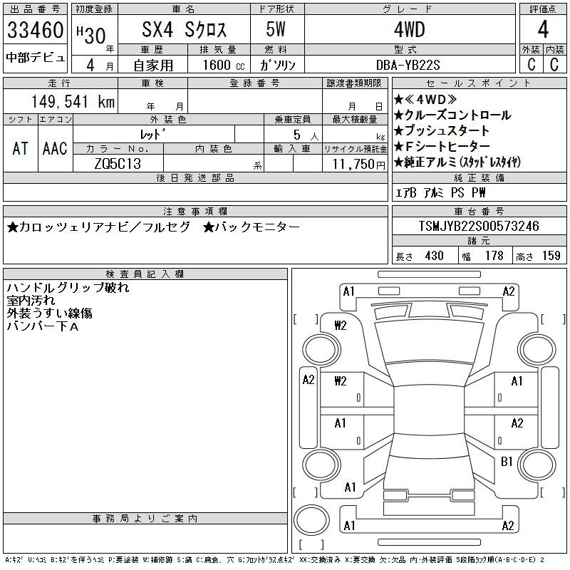 Suzuki SX4 2018 7182484-2