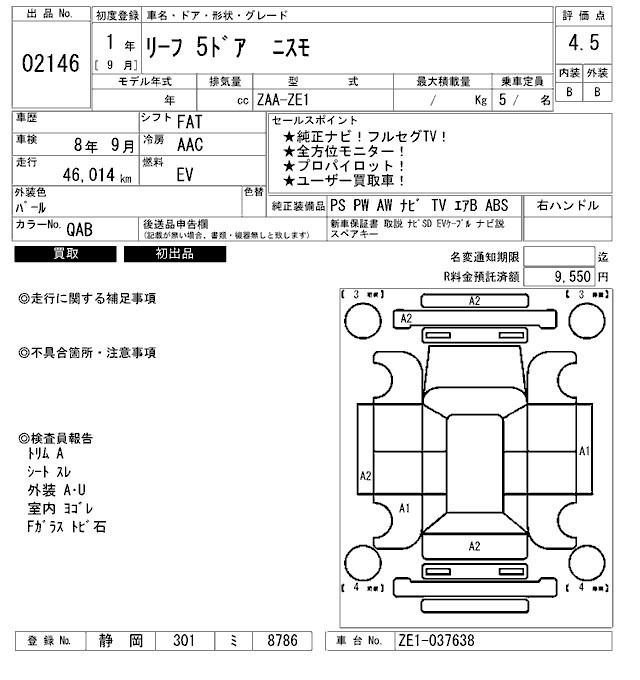 Nissan LEAF 2019 7219980-2