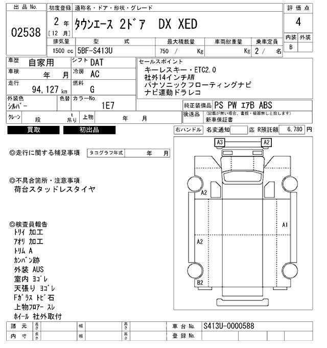 Toyota TOWNACE TRUCK 2020 7231288-2
