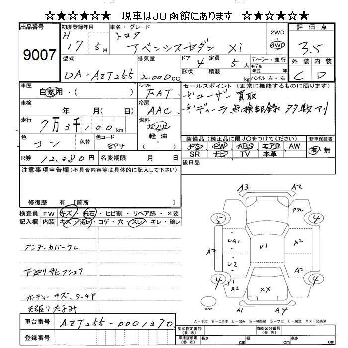 Toyota AVENSIS 2005 7241583-2
