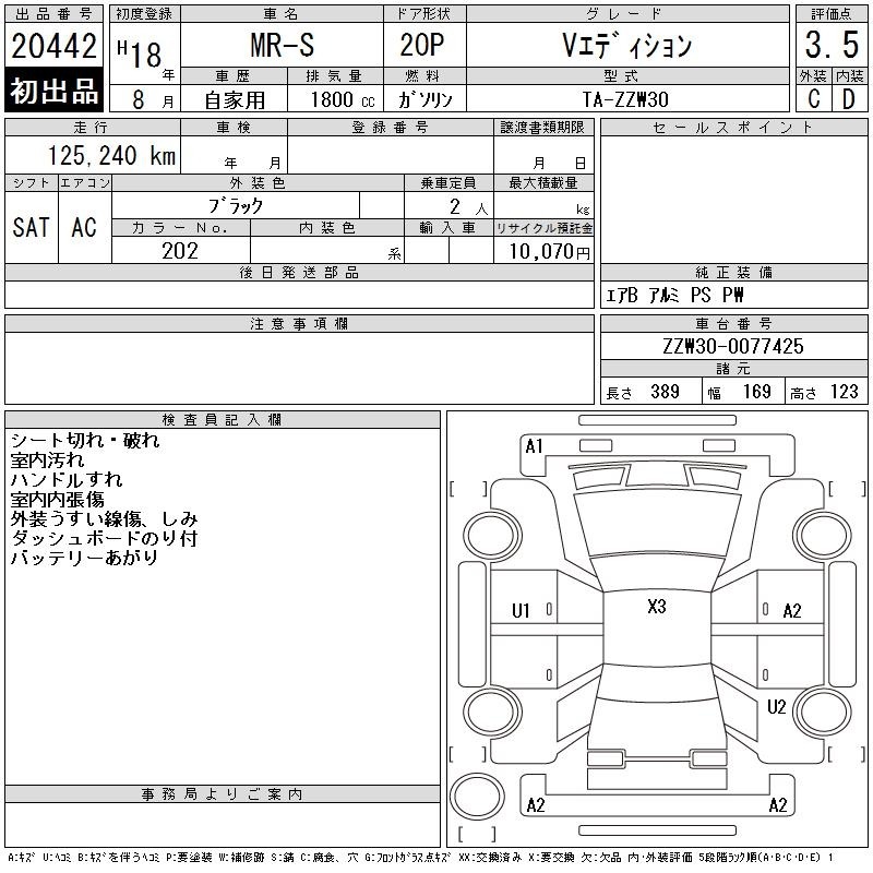 Toyota MR-S 2006 7431382-2