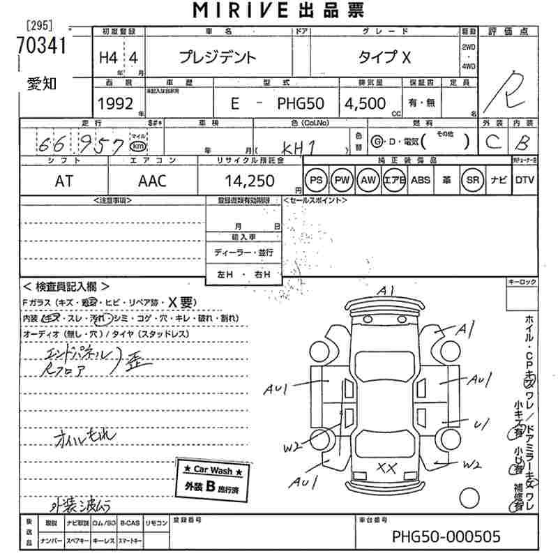 Nissan PRESIDENT 1992 7522173-2