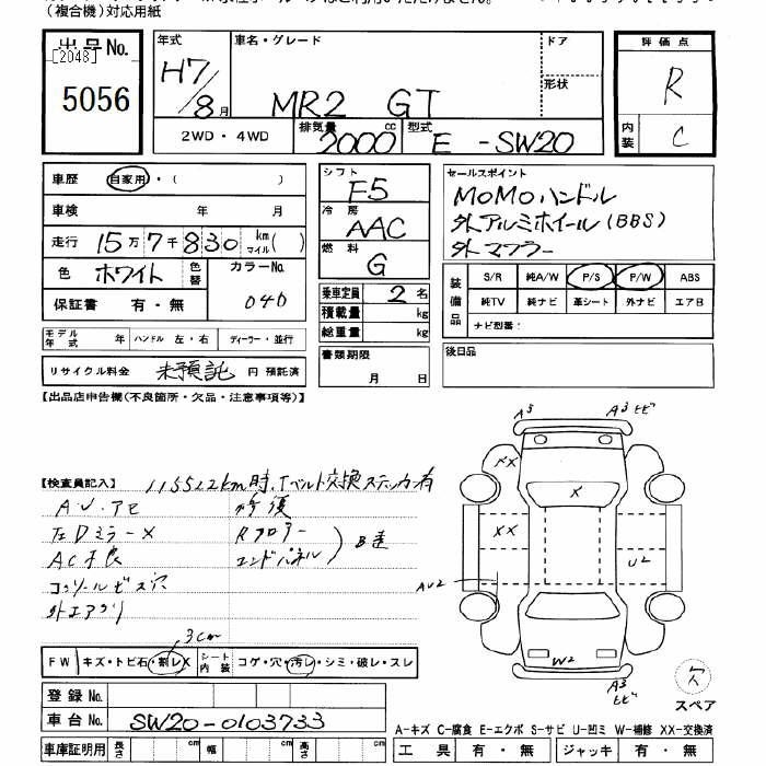 Toyota MR2 1995 7533078-2
