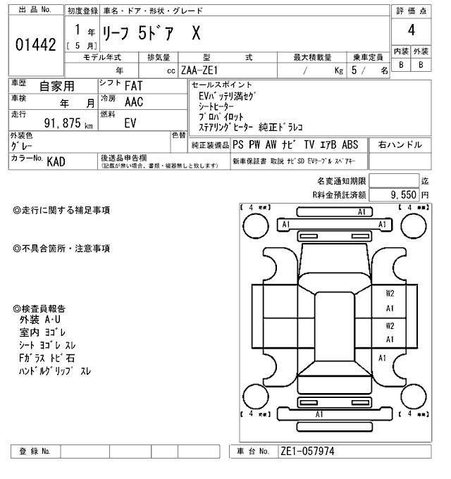 Nissan LEAF 2019 7622042-2