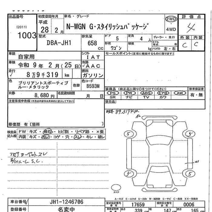 Honda N-WGN 2016 7636238-2