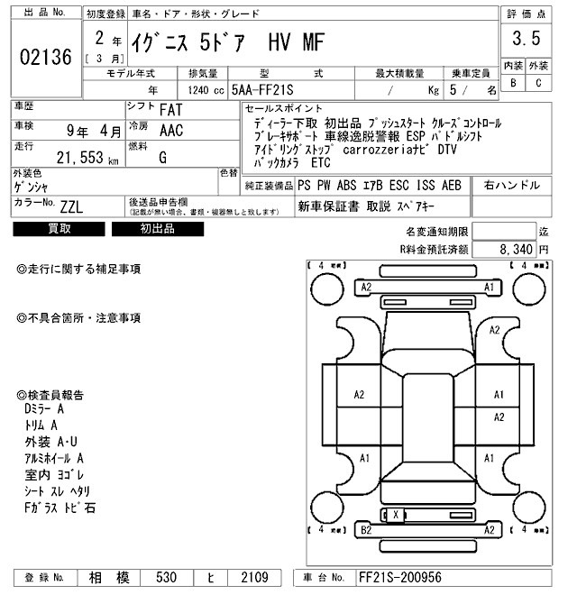 Suzuki IGNIS 2020 7734202-2