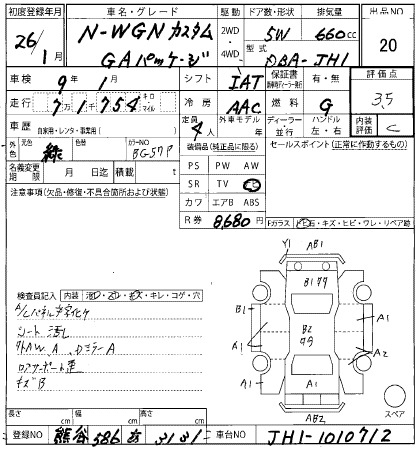 Honda N-WGN 2014 7871837-2