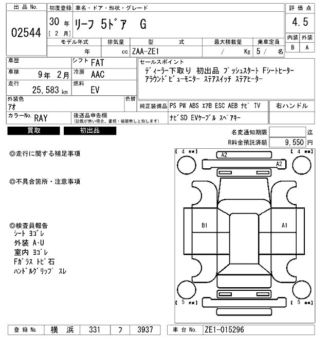 Nissan LEAF 2018 7922486-2