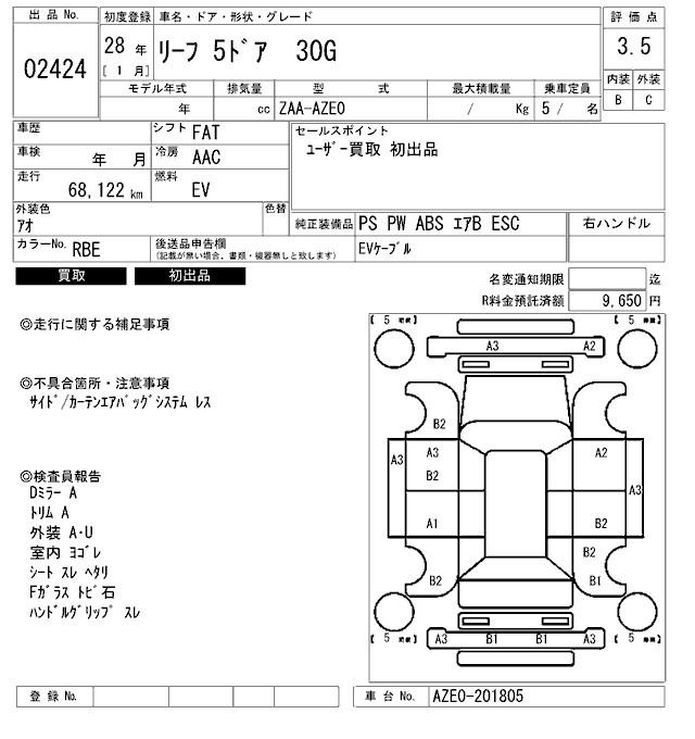 Nissan LEAF 2016 8226044-2