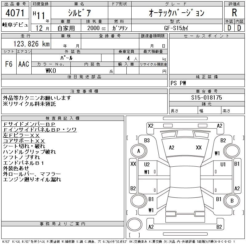 Nissan SILVIA 1999 8255862-2