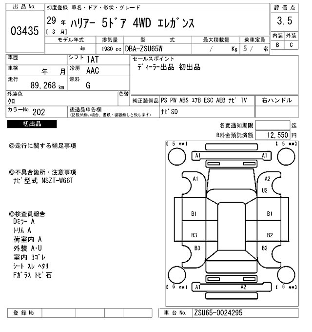 Toyota HARRIER 2017 8328379-2
