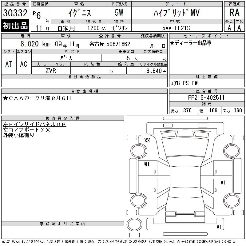 Suzuki IGNIS 2024 8416380-2