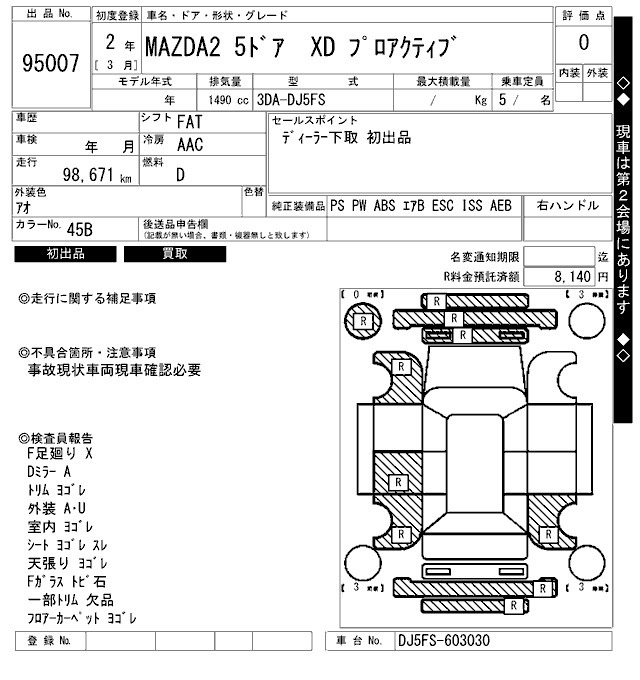 Mazda MAZDA2 2020 8452655-2