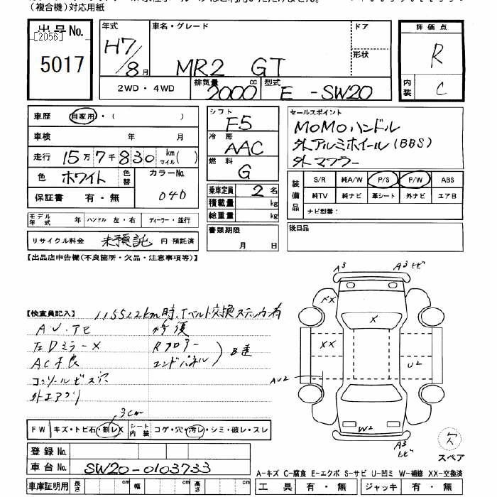 Toyota MR2 1995 8448289-2