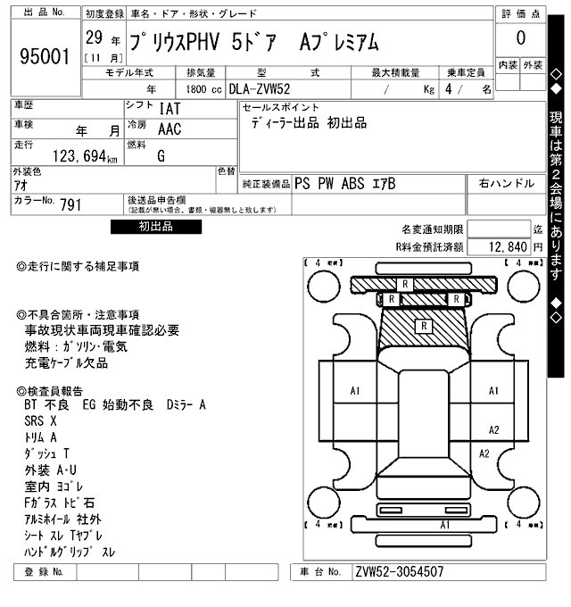 Toyota PRIUS PHV 2017 8464090-2