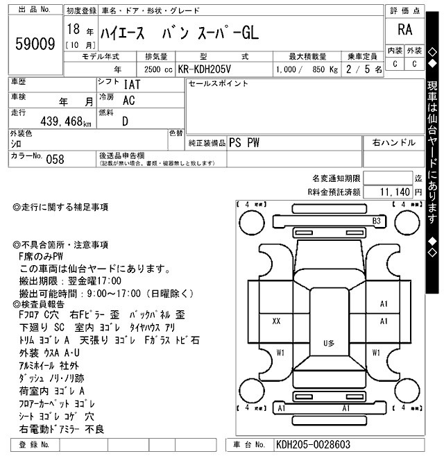 Toyota HIACE VAN 2006 8492057-2