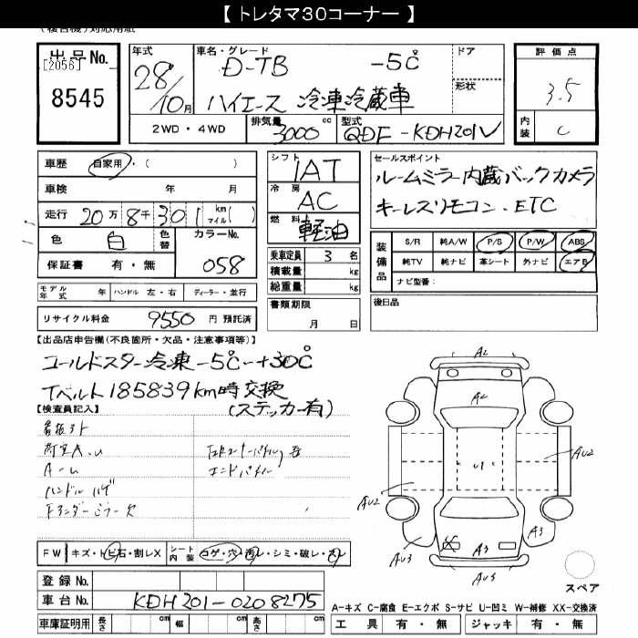 Toyota HIACE VAN 2016 8492060-2