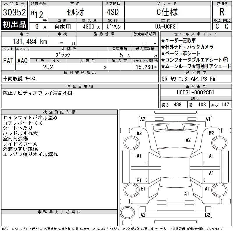 Toyota CELSIOR 2000 8500817-2