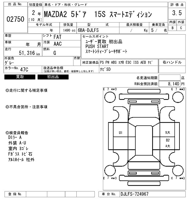 Mazda MAZDA2 2020 8595059-2