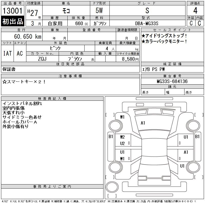 Nissan MOCO 2015 8612126-2