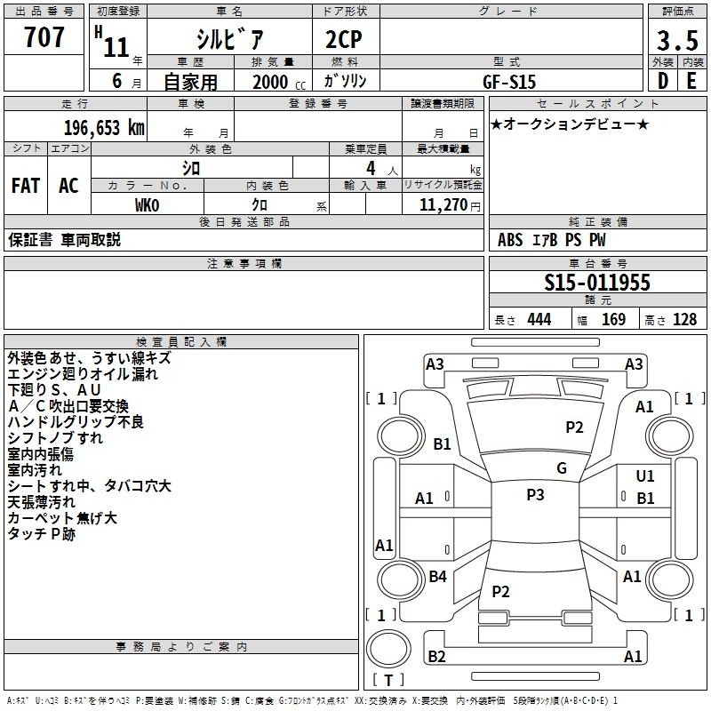 Nissan SILVIA 1999 8614678-2