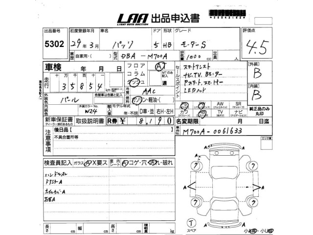 Toyota PASSO 2017 6967457-2