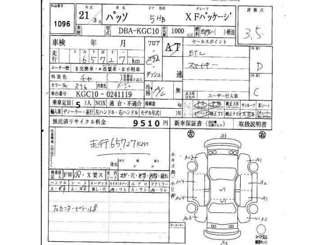 Toyota PASSO 2009 6968013-4