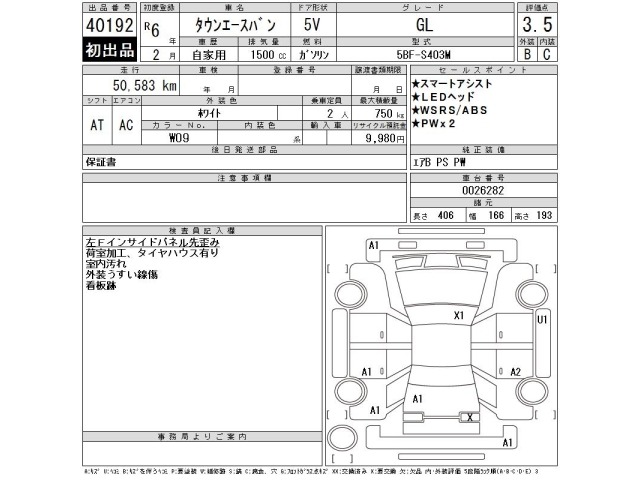 Toyota TOWNACE VAN 2024 6969822-2