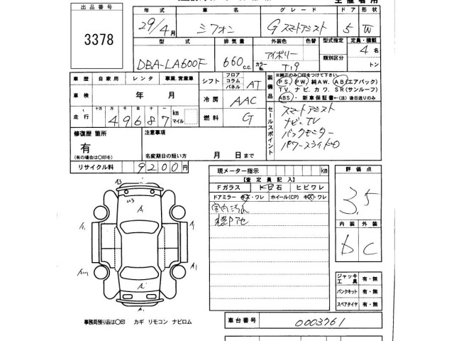Subaru CHIFFON 2017 7000178-2