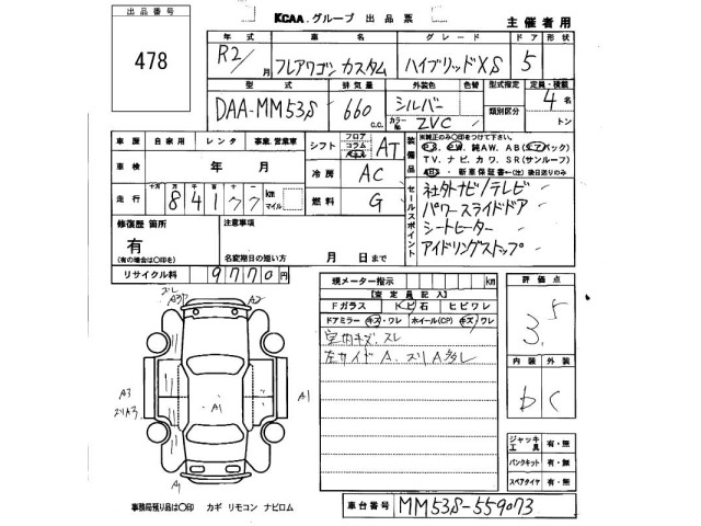 Mazda FLAIR WAGON 2020 6988211-2