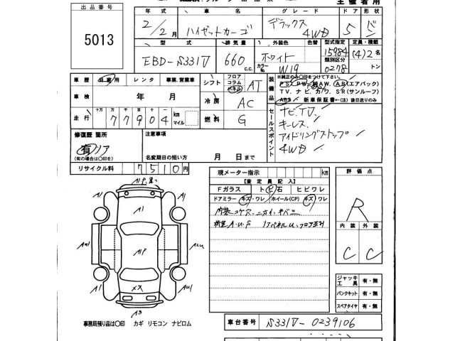 Daihatsu HIJET VAN 2020 7001553-2
