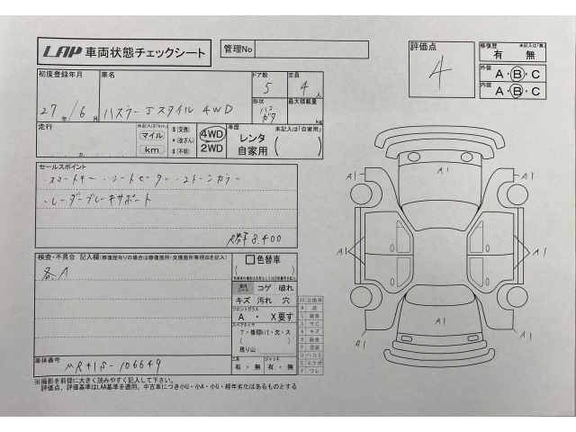 Suzuki HUSTLER 2015 7002563-3