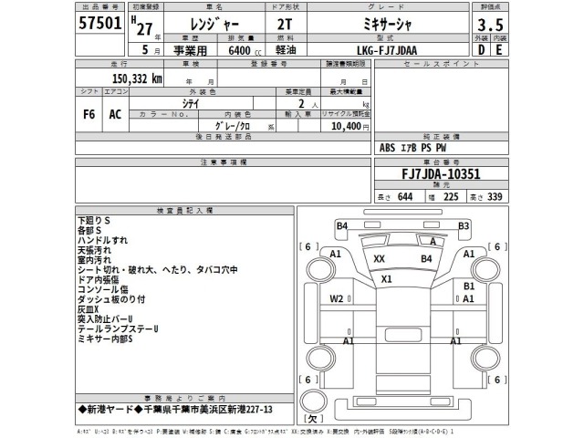 Hino RANGER 2015 7001633-2