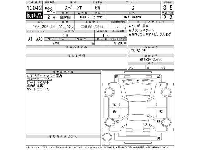 Suzuki SPACIA 2016 6991565-2