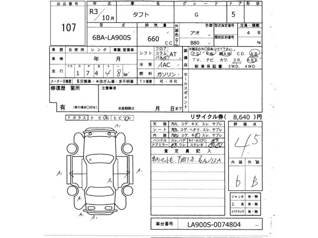 Daihatsu TAFT 2021 6998595-2