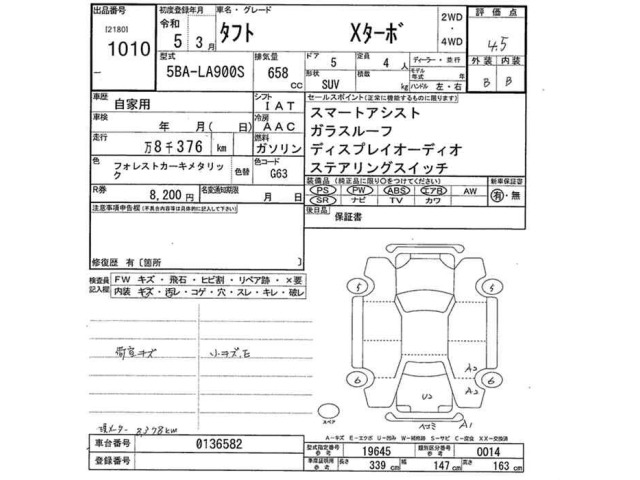 Daihatsu TAFT 2023 6998599-2
