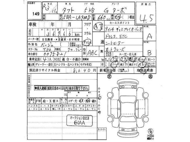 Daihatsu TAFT 2021 6998607-12
